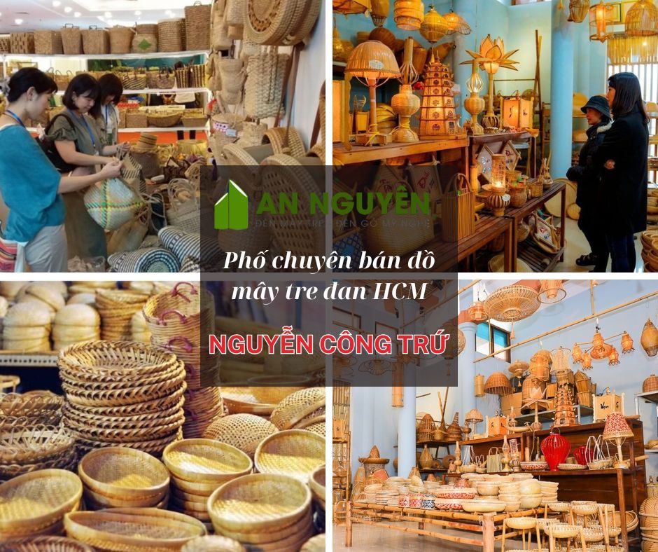 Phố chuyên bán đồ mây tre đan TPHCM - Đa dạng mẫu mã, giá cạnh tranh 4 may tre dan hcm 003